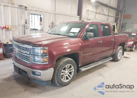 2014 Chevrolet Silverado 1500 1Lt from USA, damaged, VIN 3GCUKREC9EG468945